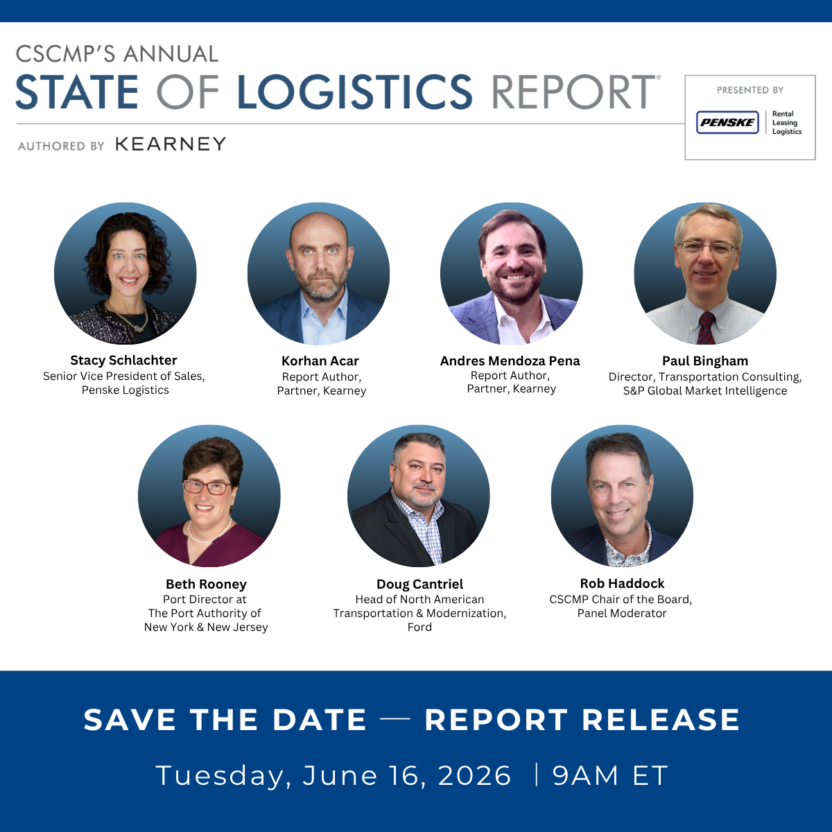CSCMP's Annual State of Logistics Report® 2026 | Live Video