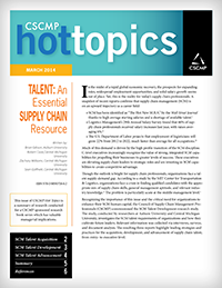 Talent: An Essential Supply Chain Resource